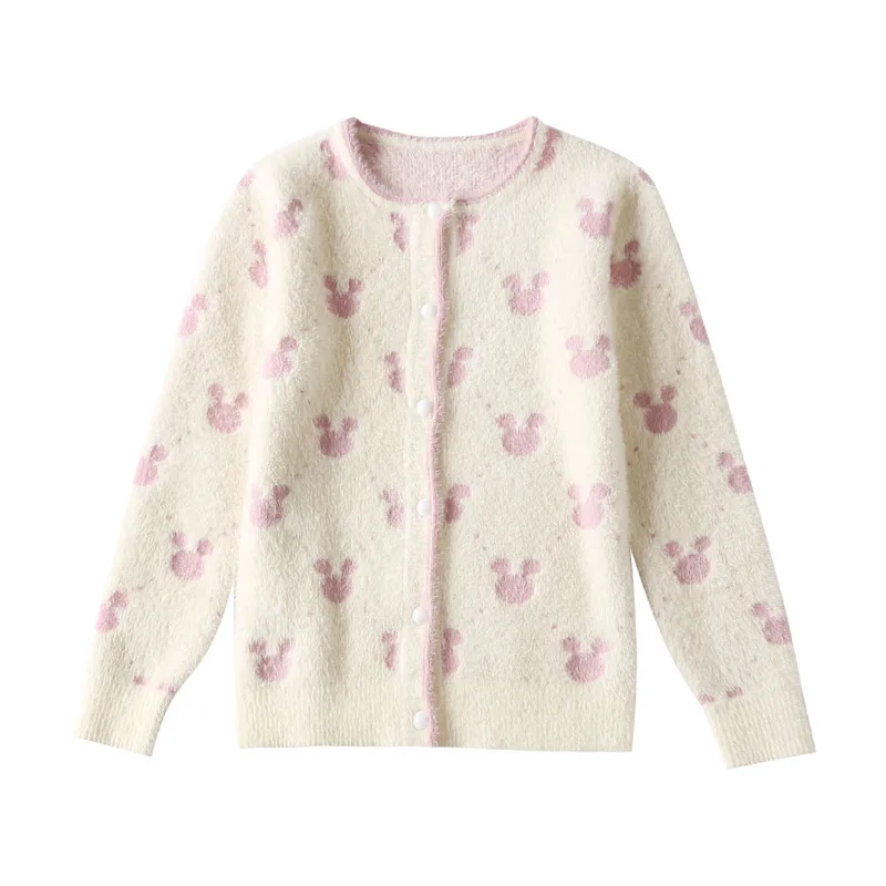 

Woven Outfits For Knitted Baby Autumn Winter Cardigan Girls Warm Sweater Dress Top Female Child Clothes Clothing Baby Point Kids