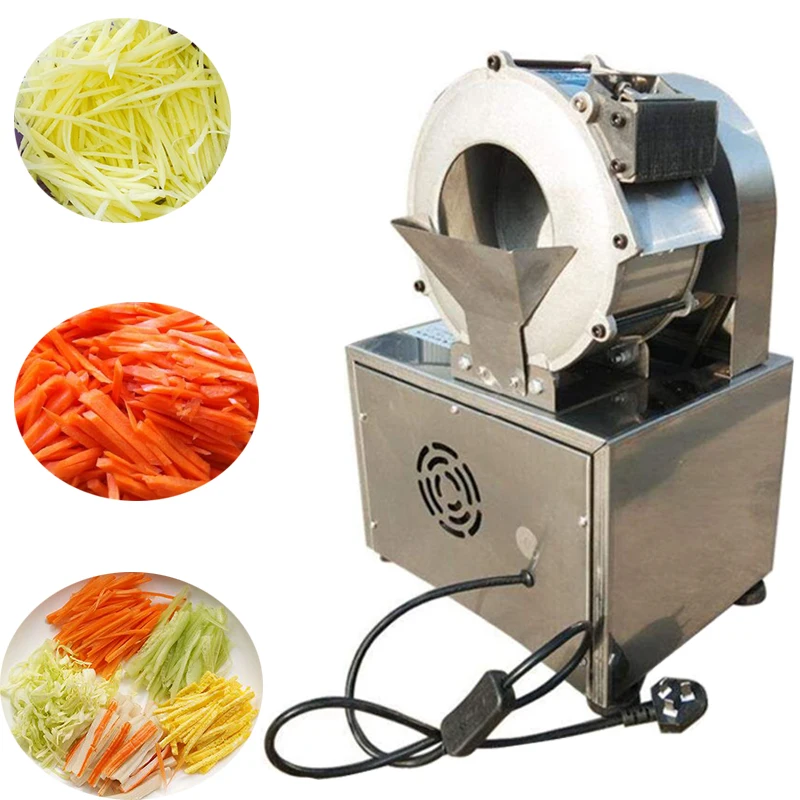 Electric food vegetable shredder cutting machine cabbage pepper leek celery green onion cutting machine