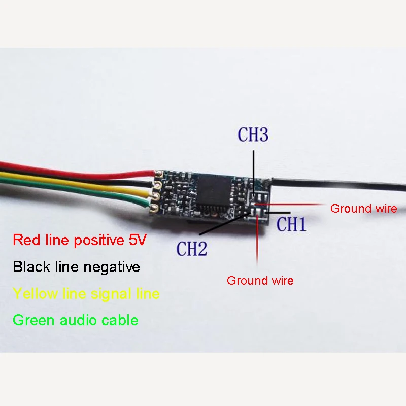 1Set 2.4Ghz 100MW Wireless Surveillance Video Transmitter + Receiver Default Channel 2370 Micro Audio Video Transceiver Module