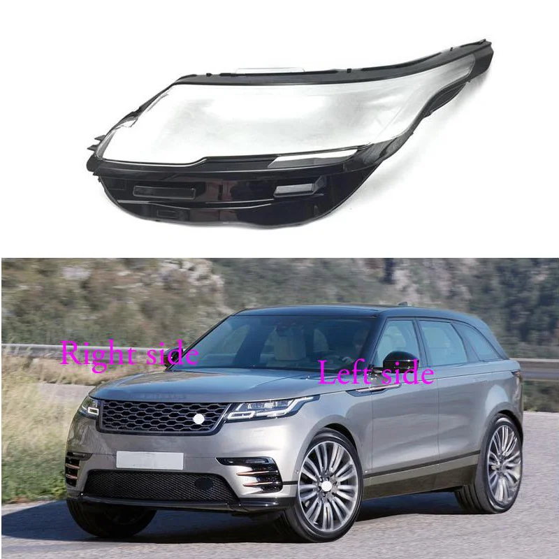 For Land Rover Range Rover Velar 2017 2018 2019 2020 Headlight Shell Lamp Shade Transparent Cover Headlight Glass Headlamp Cover