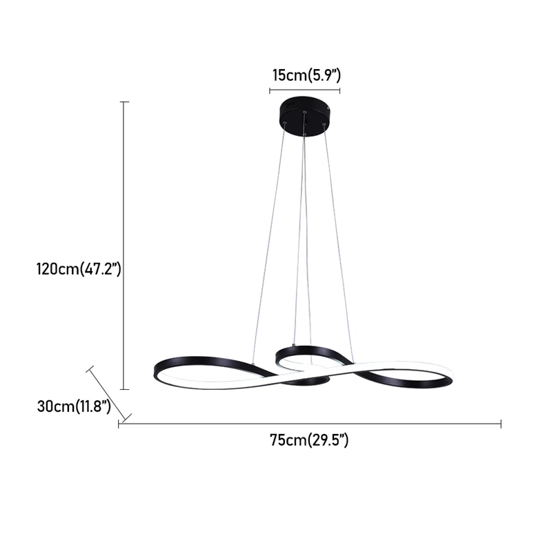 Nordic Led Hanglamp Decoratieve Led Plafond Lampen Art Design Minimalistische Eetkamer Opknoping Lichtpunt Indoor Verlichting