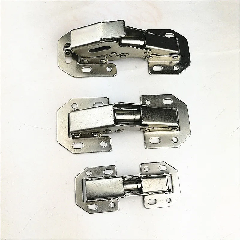 90 Degree Not Drilling Hole Cabinet Hinge Hydraulic  Cabinet Cupboard Door Hinges Soft Close Furniture hinges Hardware