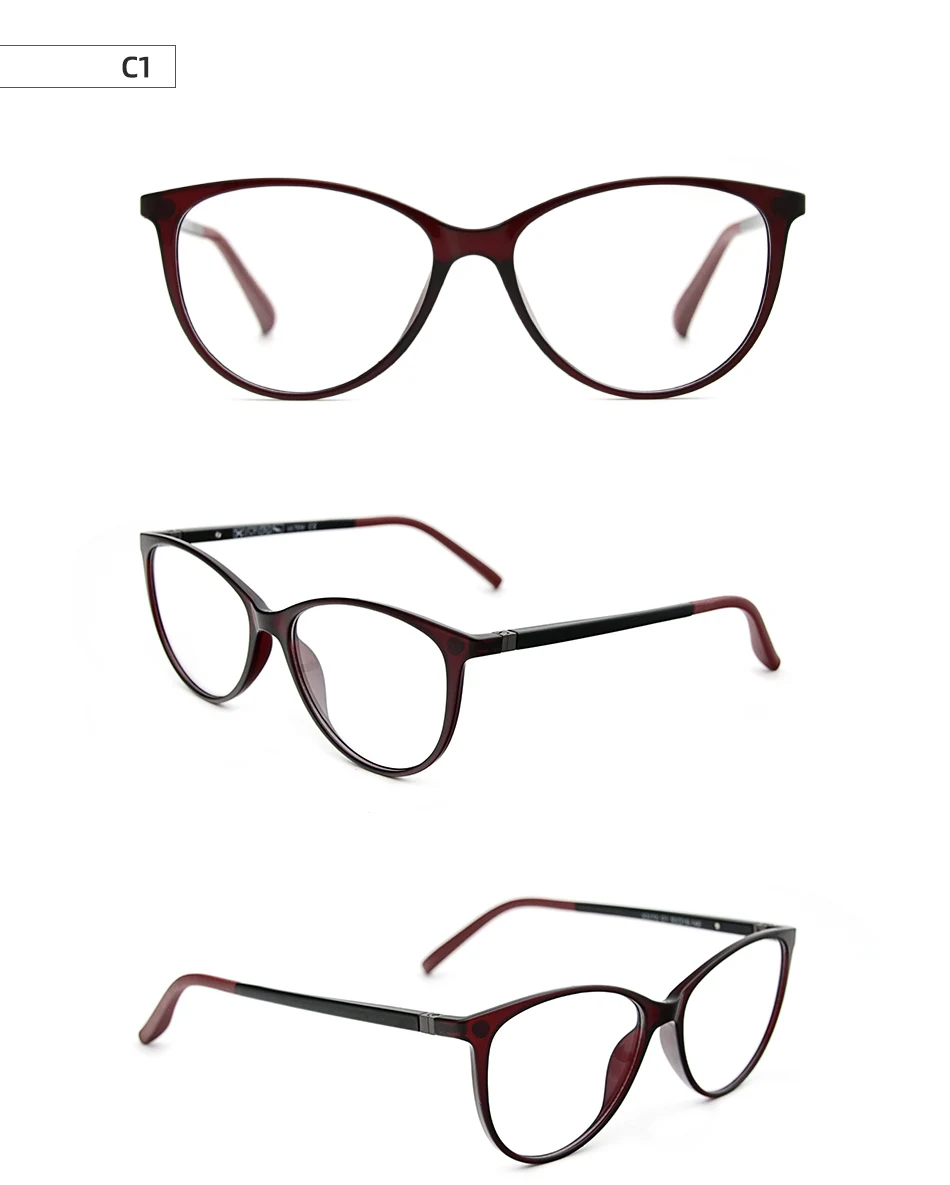 X3173 Polarisierte Magnet Clip Auf Sonnenbrille Frauen Retro Cat Eye Rezept Sonnenbrille Für Frauen UV400 Myopie Optische Brillen – Detail 11