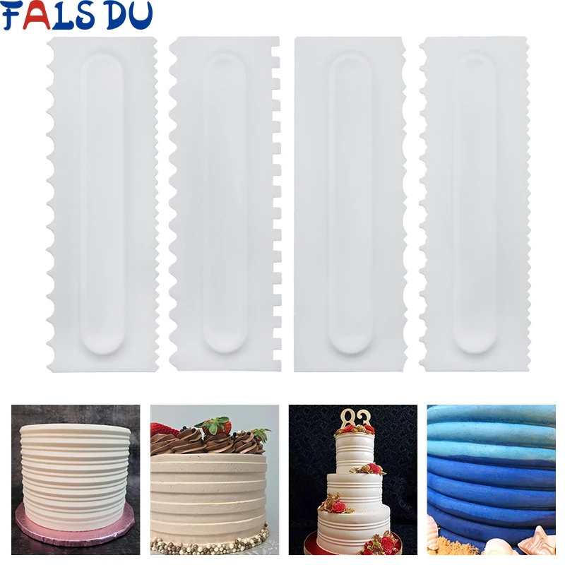 FAIS DU Cake Scraper Spatula Decorating Tools For Baking Kitchen Pastry And Bakery Accessories Sets Tools Bakeware Utensils