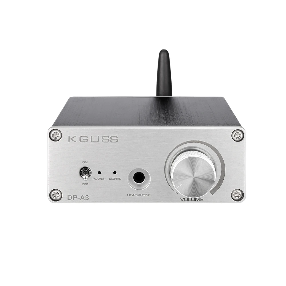 KGUSS DP-A3 TPA3250 Class D HIFI QCC5125 Bluetooth 5.0 HIFI power amplifier board Digital power amplifier 100W+100W LDAC APTX