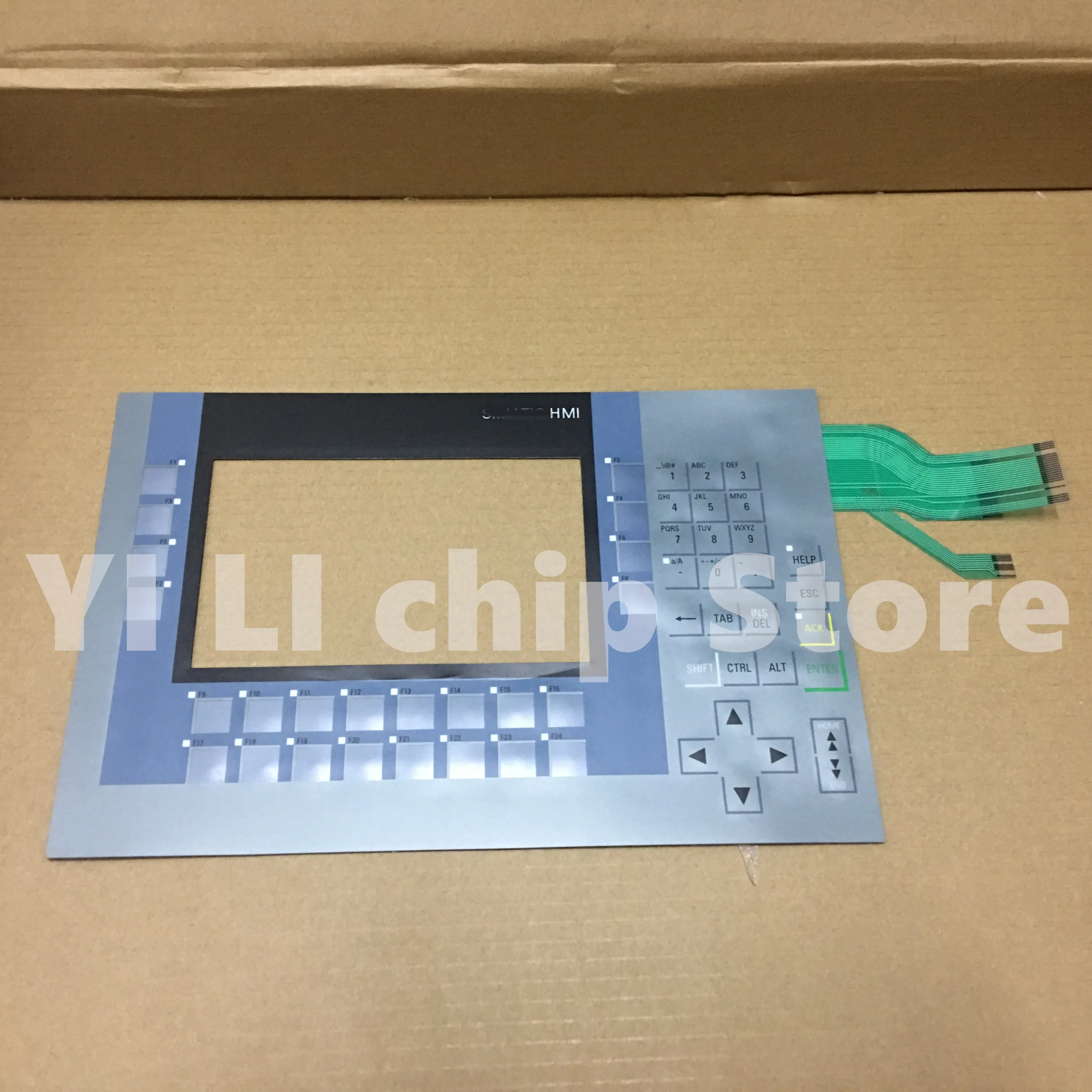 100% new  KP700 6AV2124 6AV2 124-1GC01-0AX0 Membrane Keyboard