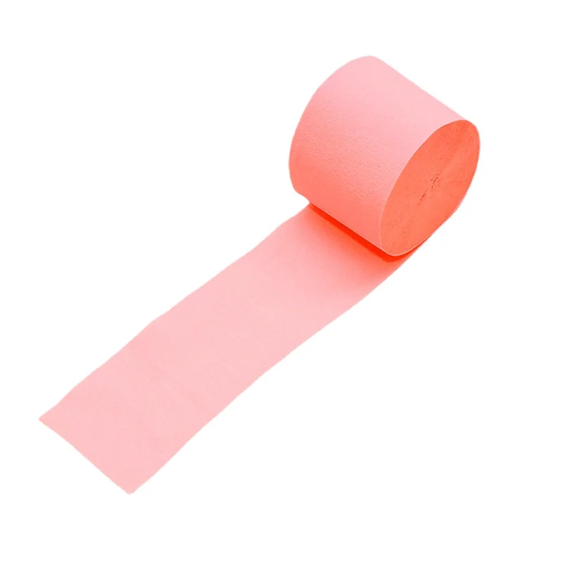 45mm 25meter Länge Crepe Papier Streamer Rolle Bunting DIY Papier Girlande Fotografie Kulissen für Hochzeit Geburtstag Party Decor – Detail 13