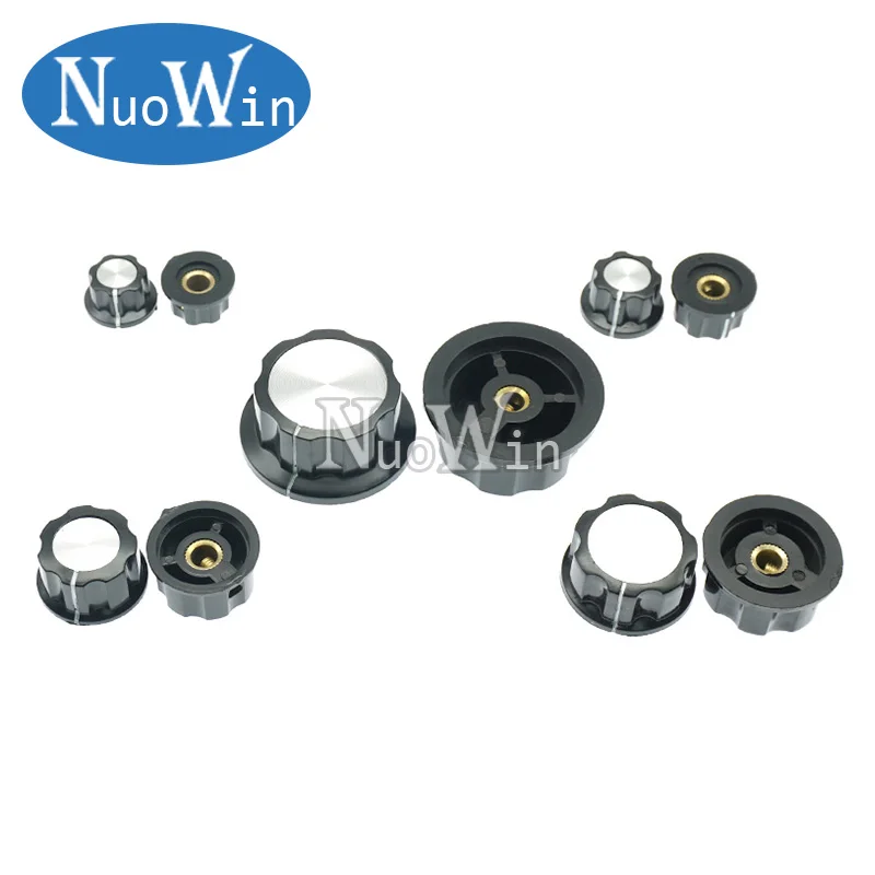 5pcs MF-A01 MF-A02 MF-A03 MF-A04 MF-A05 Potentiometer Knob WH118/WX050 Rotary Switch Electronic 6mm