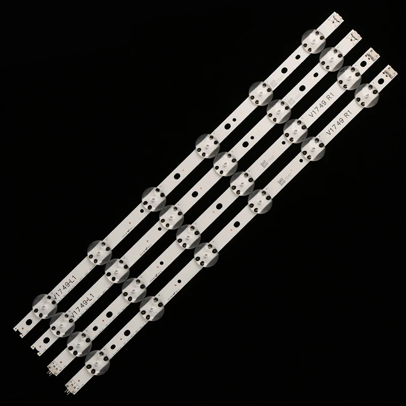 4/8PCS LED strip For Led strip 49uj670v LG 49UV340C 49UJ6565 49UJ670V 49 V17 ART3 2862 2863 6916L-2862A 6916L-2863A V1749L1