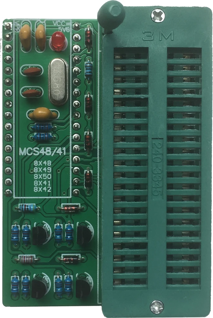 

Mcs48 Adapter, Support 8048,8049,8050,8041,8042,8748,8749,8741,8742