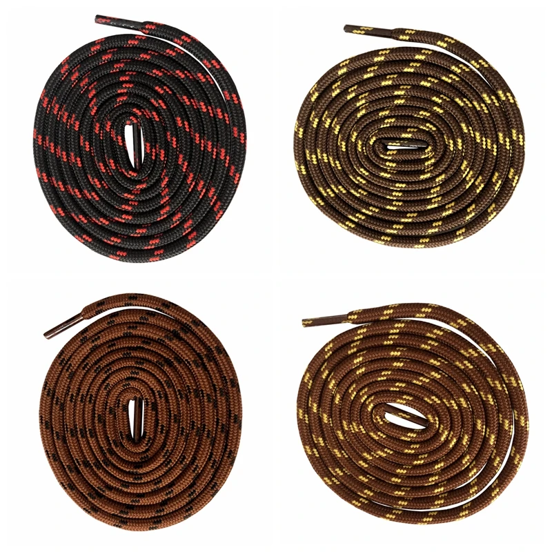 Lacets Ronds en Polyester de Bonne Qualité, Cordes pour le Travail, Bottes de Randonnée, 140 cm/55 Pouces