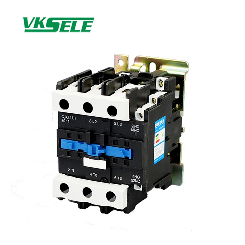 China Manufacture LC1 D80 CJX2 80A 50/60Hz AC magnetic contactor