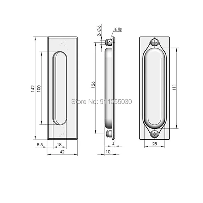 JINJIU LS523 Toolbox Power cabinets,GGD,MSN cabinets,high and low voltage cabinets,Equipment Cabinet Door Handle