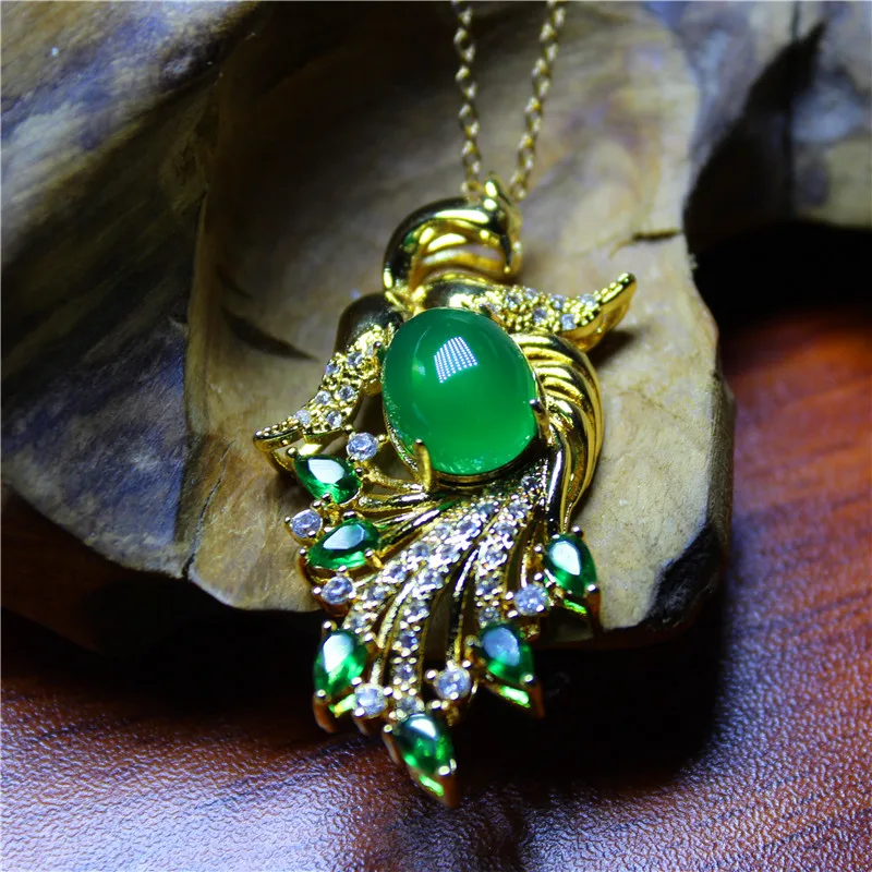 liemjee-atacado-moda-joias-agata-verde-prata-chapeado-phoenix-colar-para-mulheres-luxo-namour-charme-presente-todas-as-estacoes