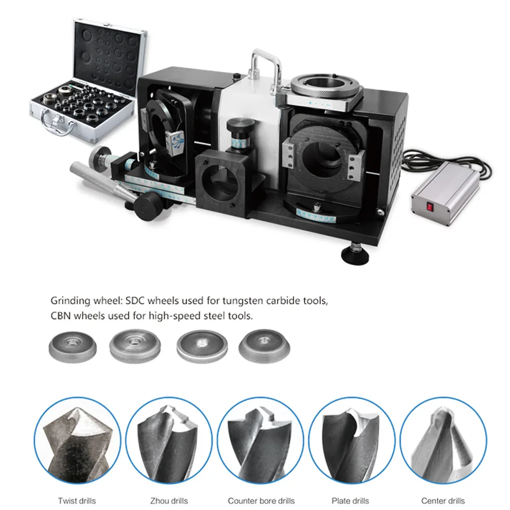 Drill Bit Grinding Machine 5000RMP 250W Five Unity Drill Re-Sharpener  220V Thin Plate Sharpener F1-20