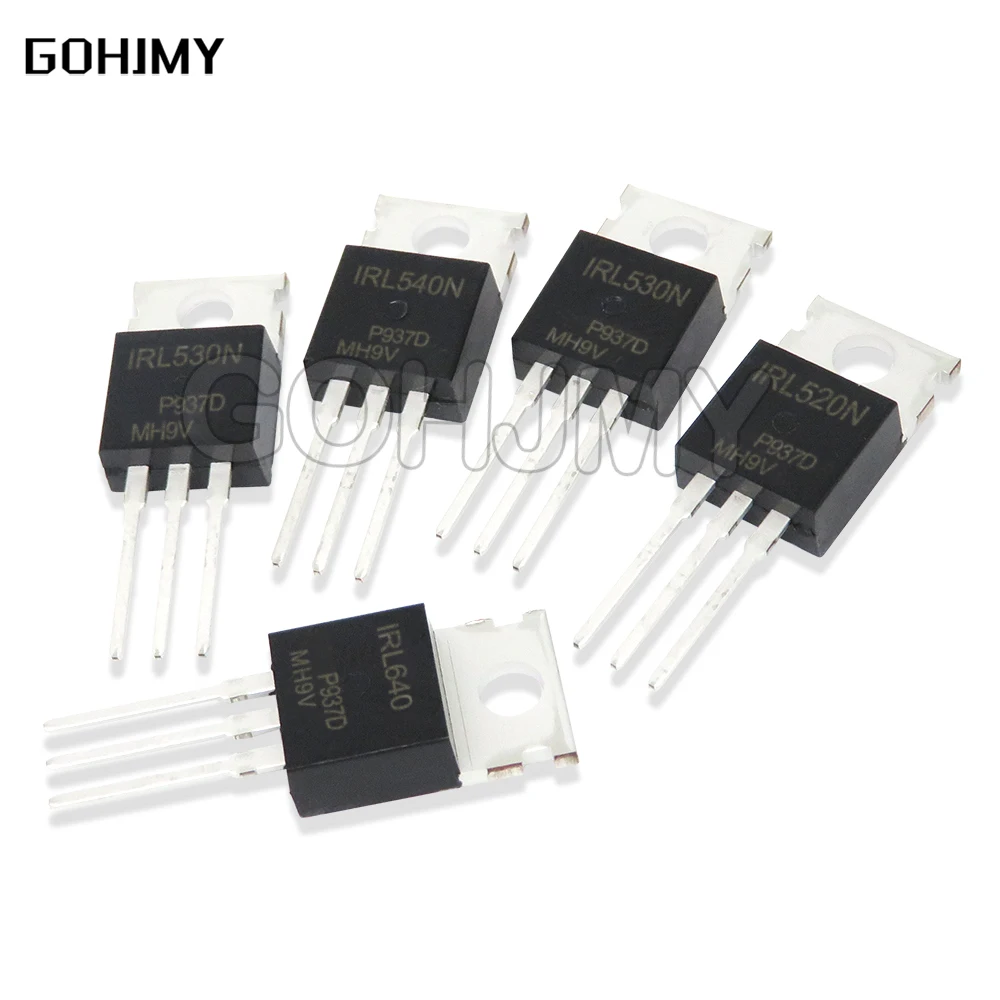 10pcs/lot IRL540N TO-220 IRL510N IRL520N TO220 IRL530N IRL630 IRL640 NEW Transistor