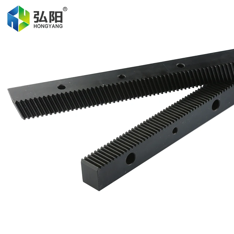 1.25 Mod Straight / Helical 1400mm 22X25X1400 Helical Gear Rack  Transmission CNC Machine Tool Worm Gear Rack Linear Guide