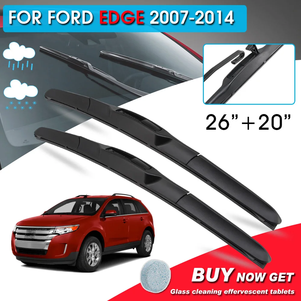 BROSHOO Car Fornt Window Windshield Wipers Blade For Ford Edge 26