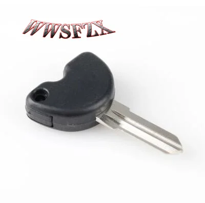 Black / Red Motorcycle Blank Key Uncut Blade For Piaggio For Vespa Scooter Key Uncut Blank Key GTS 300 Accessories 3VTE Fly 125