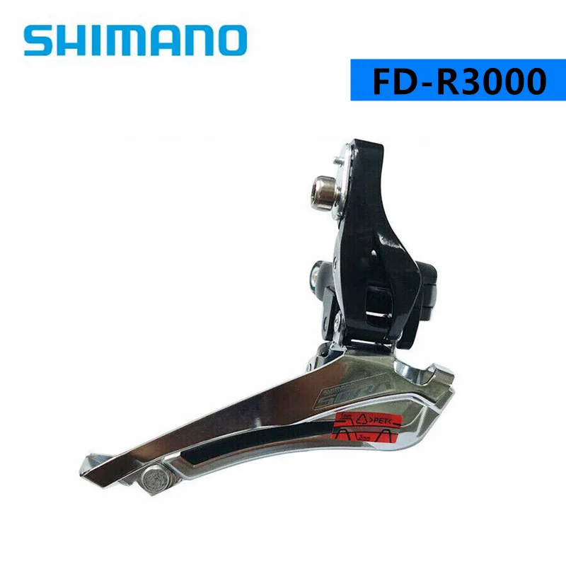 

SHIMANO SORA FD-R3000 Front Derailleur Brazed On/Clamp-On 31.8mm/34.9mm 2x9 Speed Road Bike Bicycle Transmission Accessories