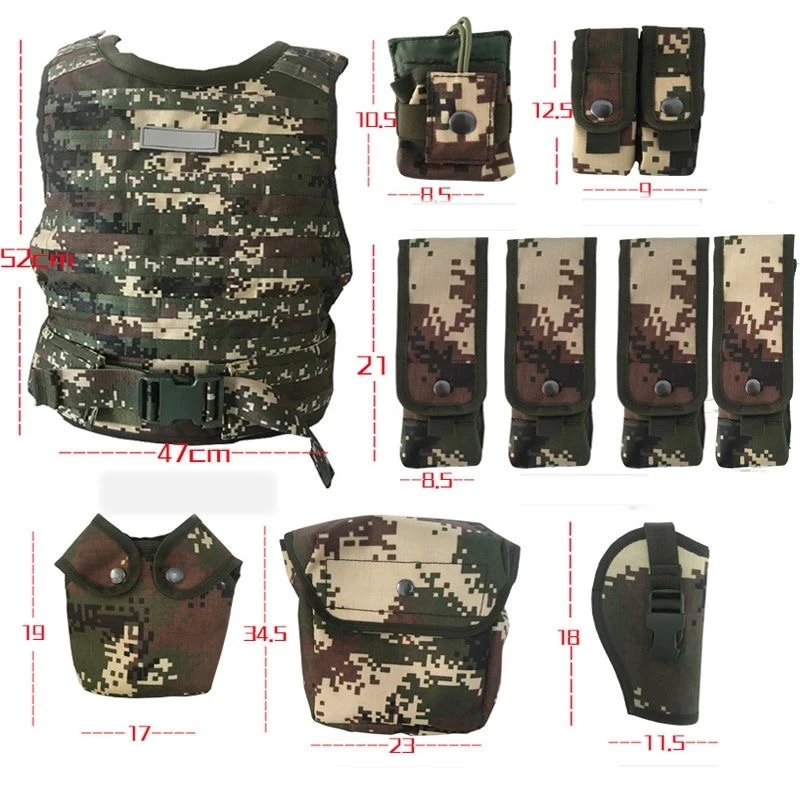 Tabby Wire Quick Removal Military Combat Molle Tactical Vest Airsoft Paintball Hunting Body Armor Plate Carrier Protective Coat