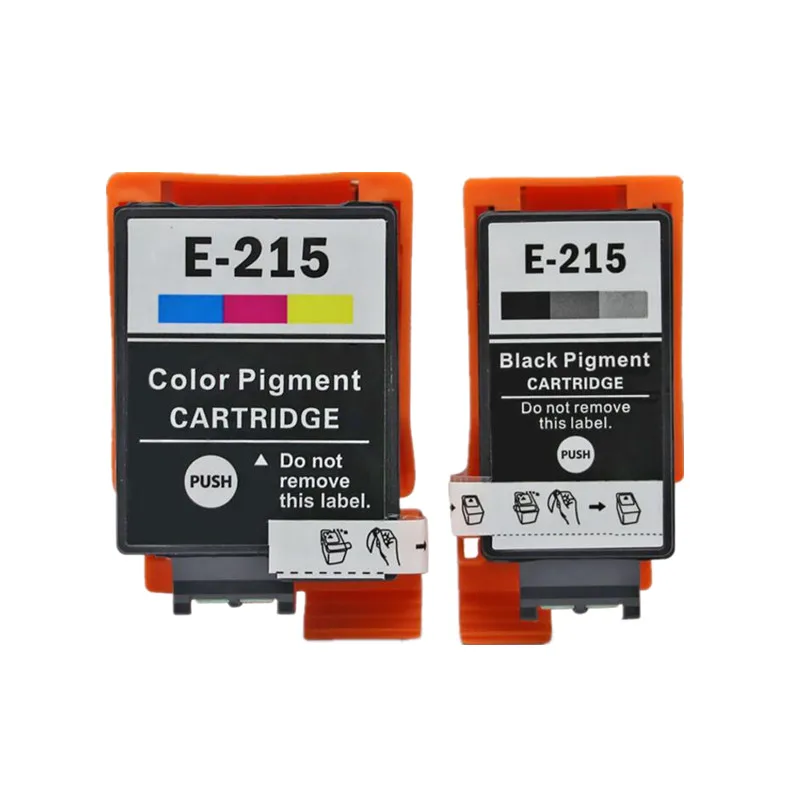 Compatible Ink Cartridges E215 For Epson E-215 T215 BK T 215 CL For Epson Workforce WF-100 / WF100 printer