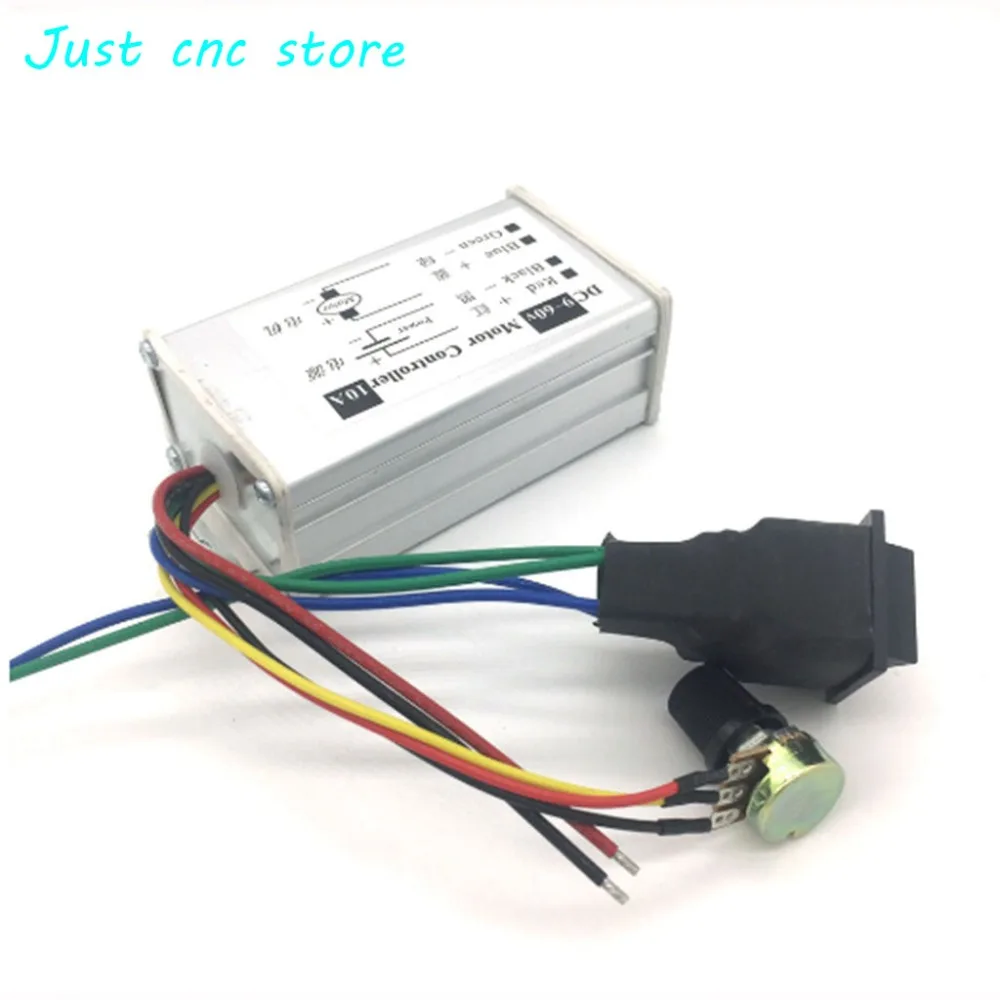 Bringsmart CCM6D  Motor Speed Controller PWM DC 9V-60V 10A Pulse Drive Plate Control Mini Motor Governor Dc motor