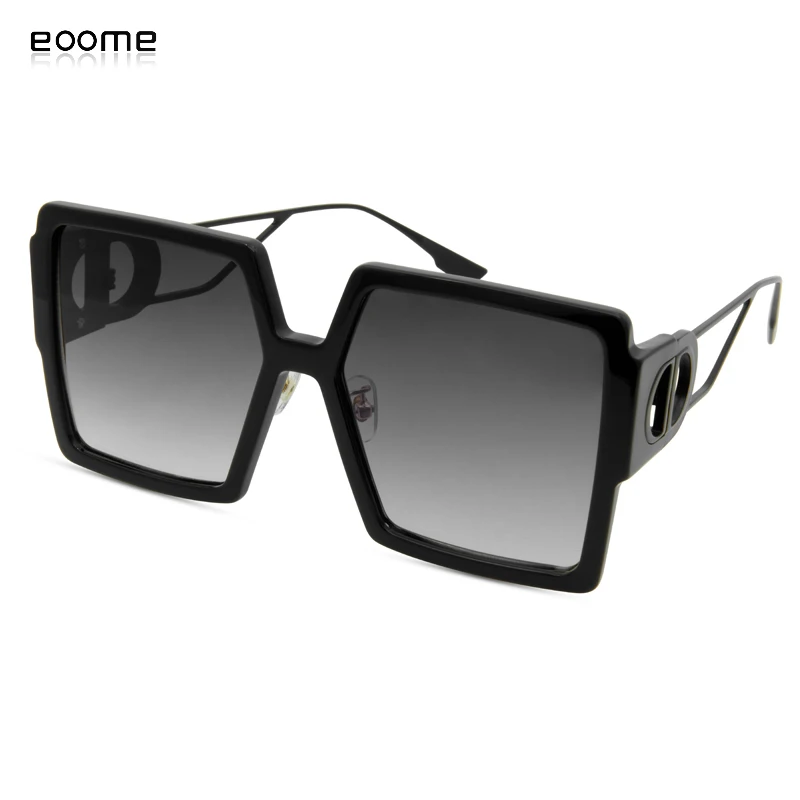 eoome  Oversize Square Shape Designer Sunglass Steampunk Women Fashion 2021 lentes de sol mujer очки женские gafas de sol mujer