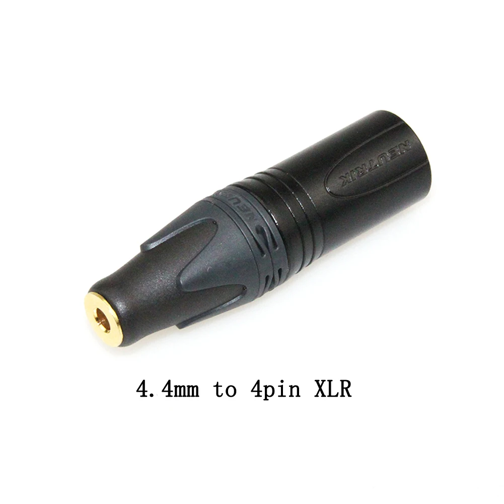 Adaptador convertidor macho XLR, 3,5mm/2,5 MMM/4,4mm, Vrouwelijke om, 4 pines