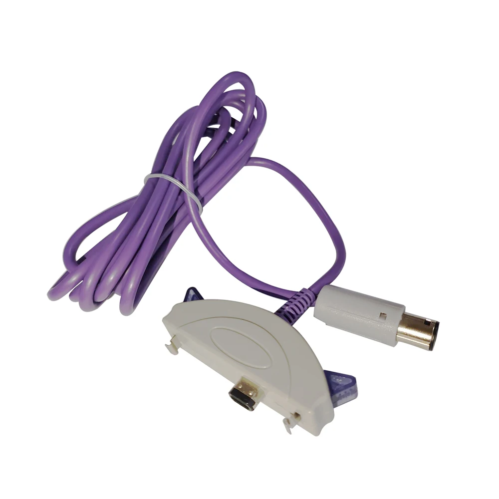 100 pcs 1.8m Game Link Cable Adapter Connect Cord for NGC to for GBA for GBA-SP Exchange Data Cable for GC to GBA/GBA SP