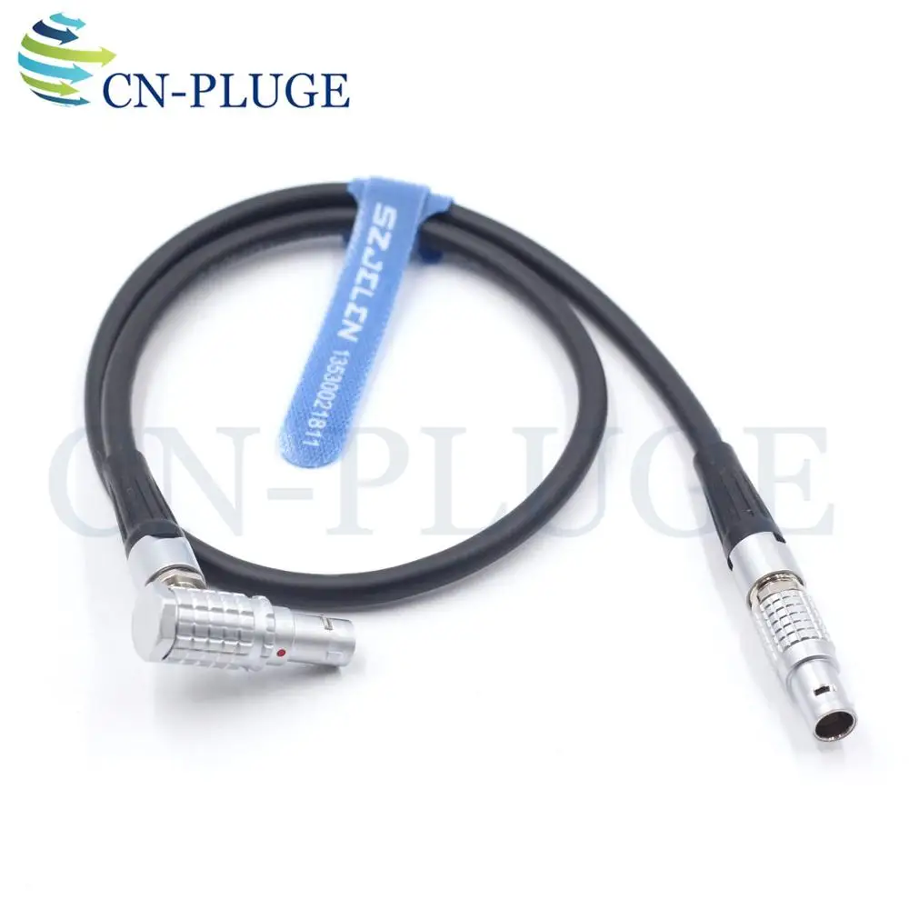 ARRI 12v 0B 2 pin zasilanie do prawej kąt 7pin wtyczka do jądra-M WLC-T03 moc silnika kabel