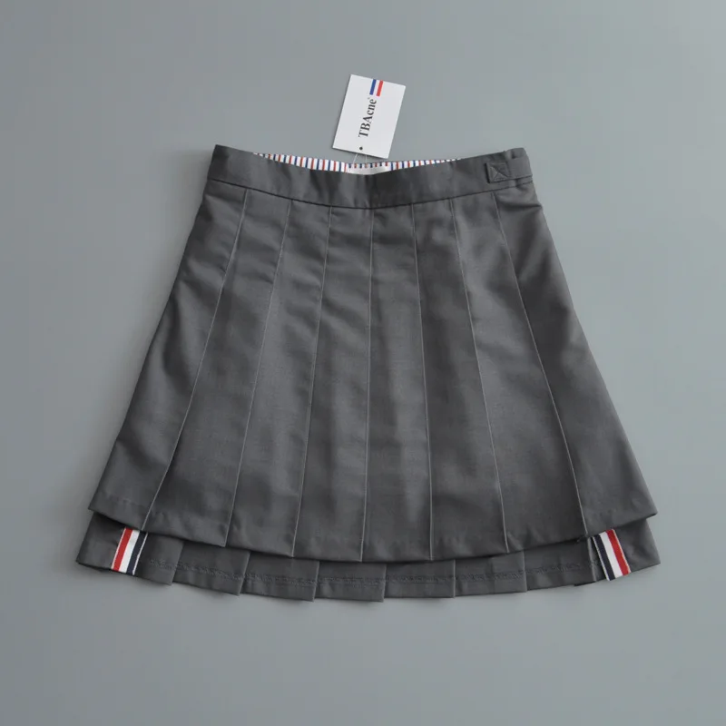 Summer New Y2K Vintage Women Skirt High Waist School Uniform Pleated Skirts Female Golf Skirt kawaii Mini Dance Skirts