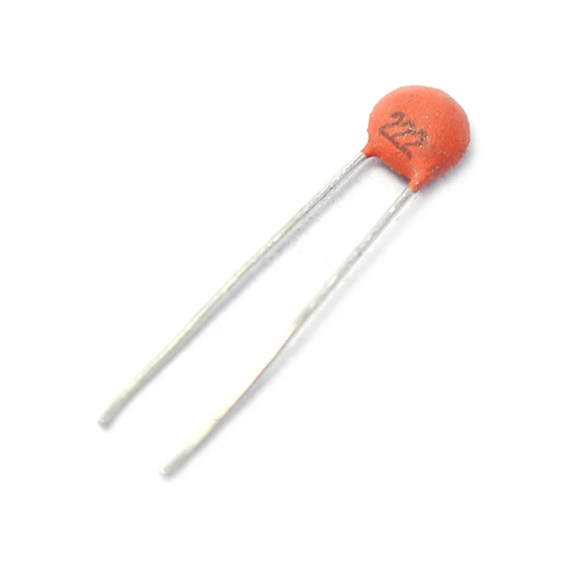 100PCS/LOT Ceramic Capacitor 222 2.2NF 2200PF 50V