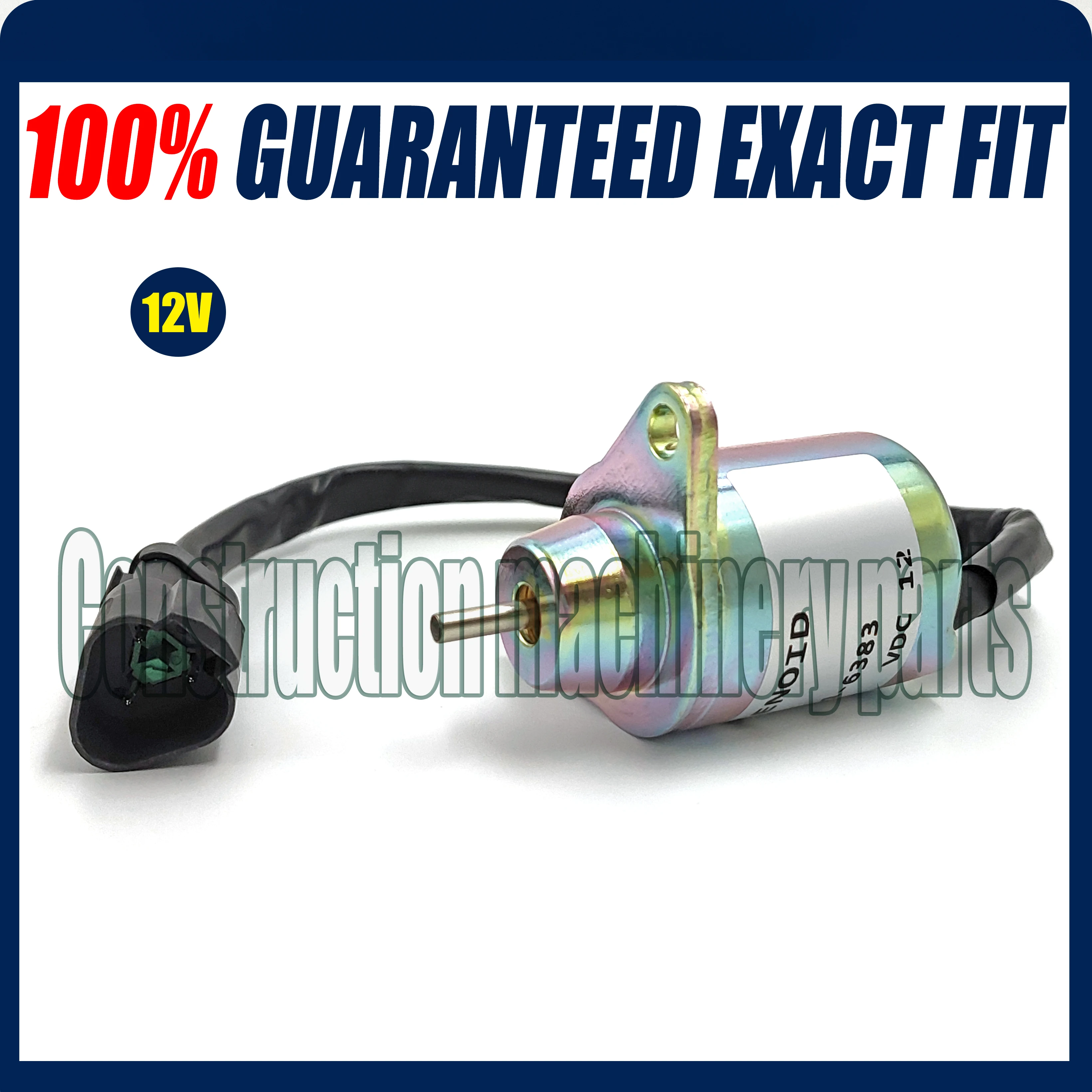 For Yanmar shut off/shutdown/Fuel Solenoid Replaces for Thermo King TK 41-6383 12V