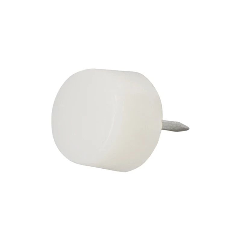 20PCS White Plastic Pad Levelers for Chair, Desk, Cabinet etc Furniture Leg