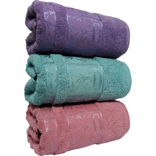 Emrekan Home Bamboo Hand Face Towel 6'lı 50 × 90 100 Cotton