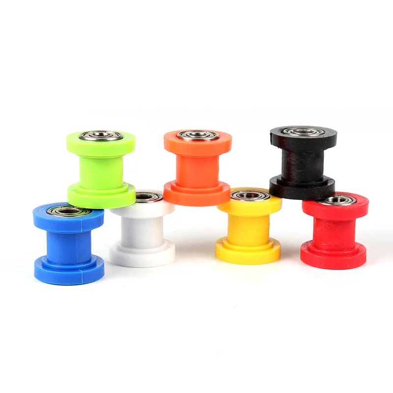 8/10mm Wheel Tensioner Guide Drive Chain Roller Pulley For ATV CRF CR XR Enduro Motorcycle Motocross Dirt Bike