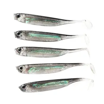 T-Tail Soft Fishing Lures 1