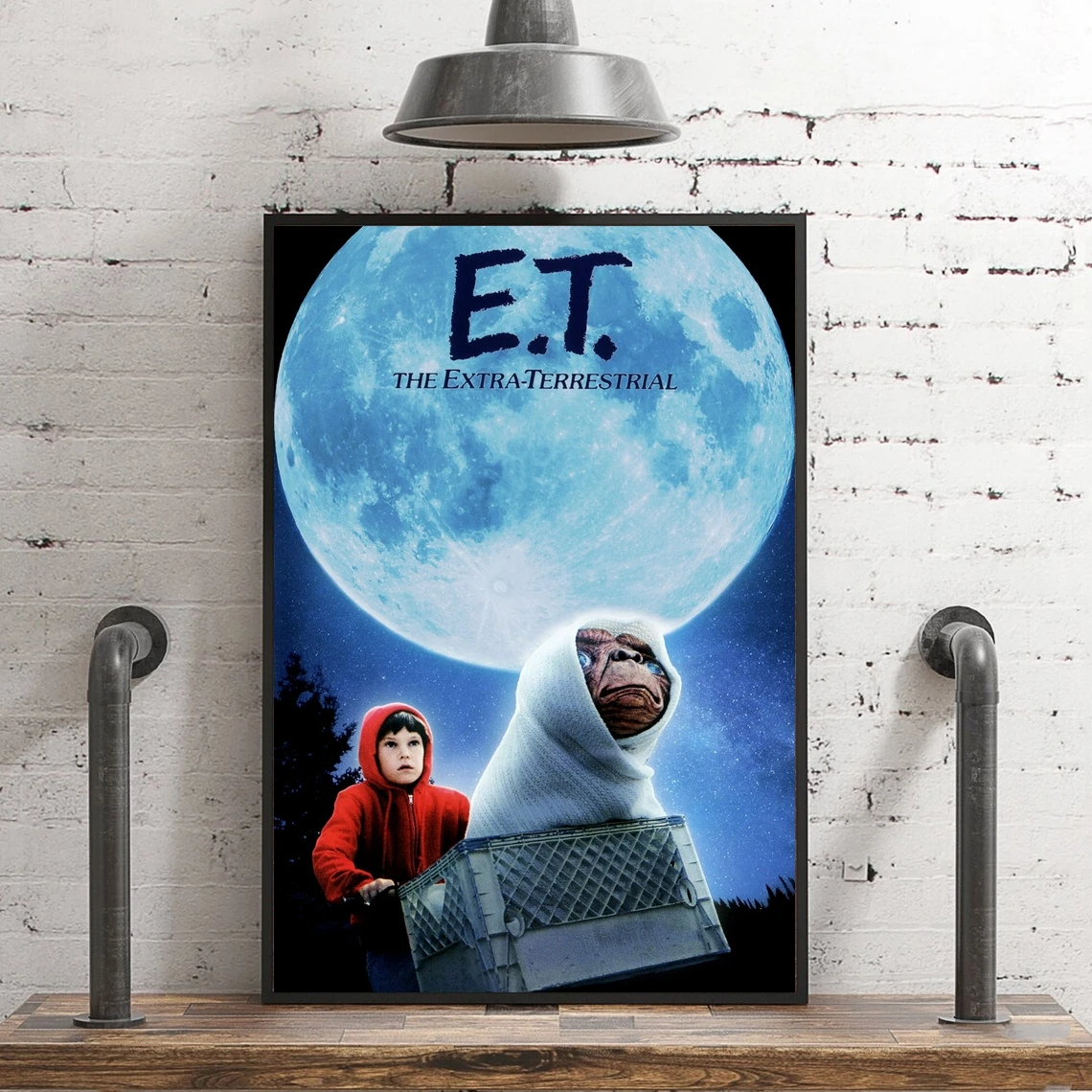 E.T. the Extra-Terrestrial Movie Poster Home Decoration Wall Painting (No Frame)