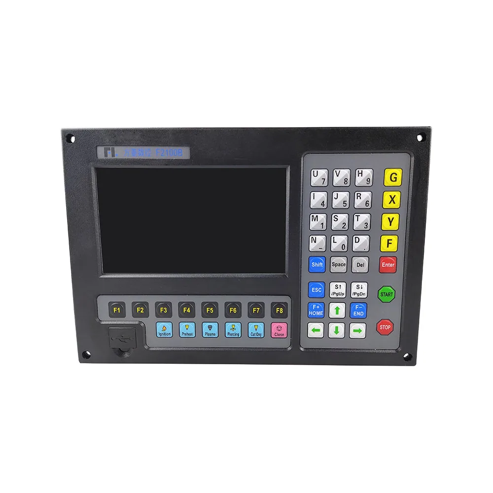 CNC New product F2100B T plasma cutting motion control system engraving machine controller supports G code and FastCAM, FreeNest