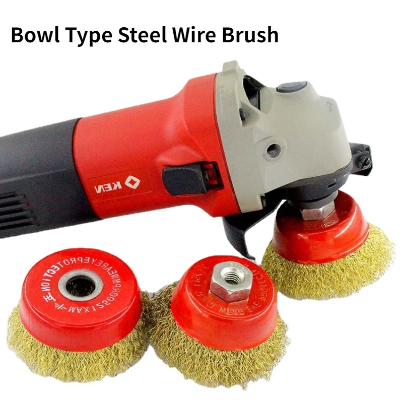 Wire Brush / Rust Removal Wire Wheel / Polishing Brush / Electric Drill Wire Brush Set/ Metal Rust Removal / Grinding Wheel