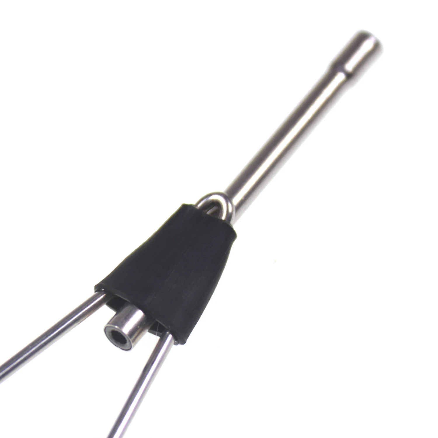 Bimoo 25 Spulen 200D Hochglanz-Faden zum Fliegenbinden, Nymphen-Streamer-Trockenmücken-Fliegenbindematerial, Bi-Keramik-Spulenhalter – Detail 8