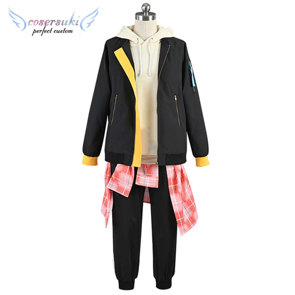 Project Sekai Colorful Stage Vivid BAD SQUAD Shinonome Akito Cosplay Costume Carnival Halloween Christmas Outfit customizable