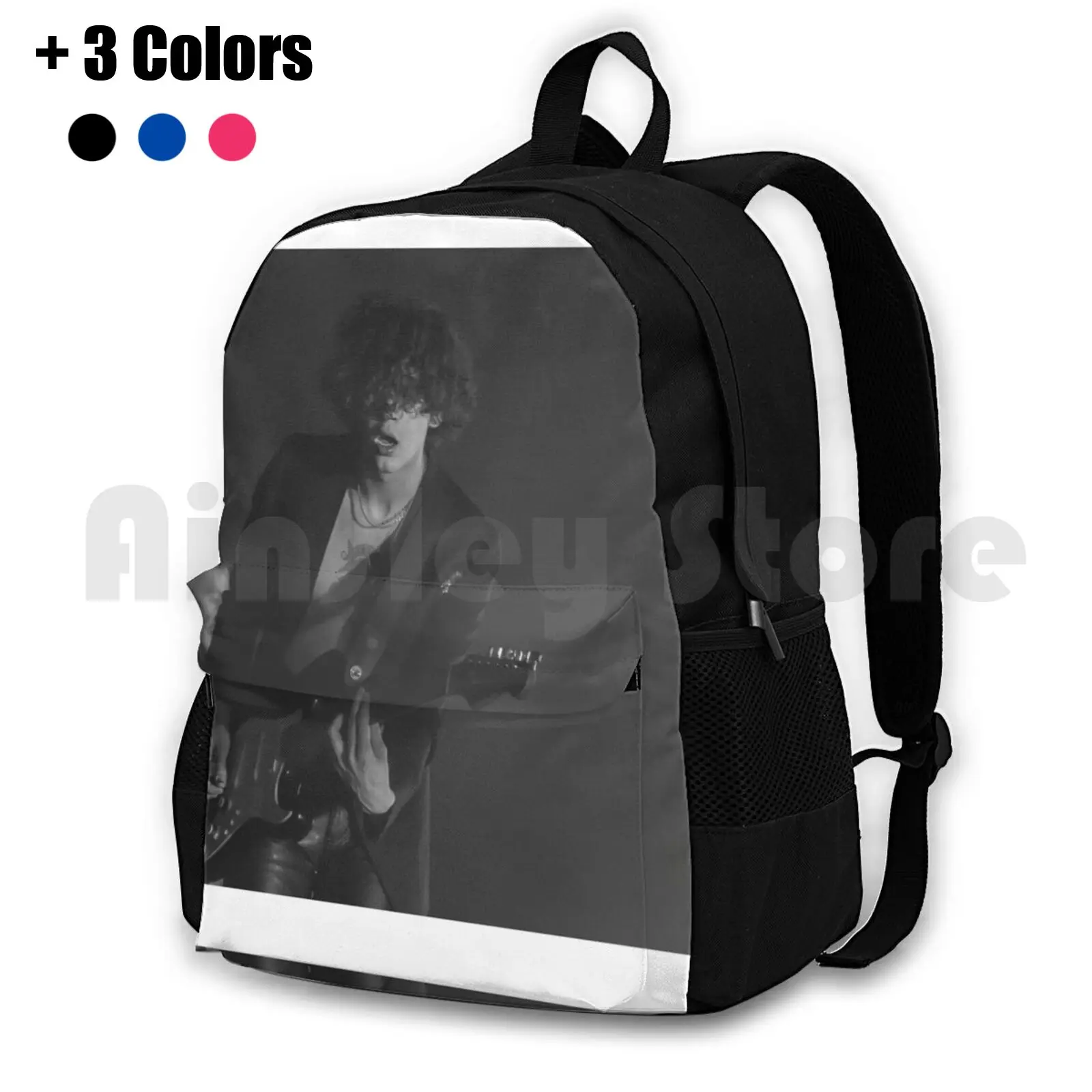 1975 Outdoor Hiking Backpack Waterproof Camping Travel 1975 Matt Healy Pop Punk Indie Dance Music Band Guitar Stage Show Live