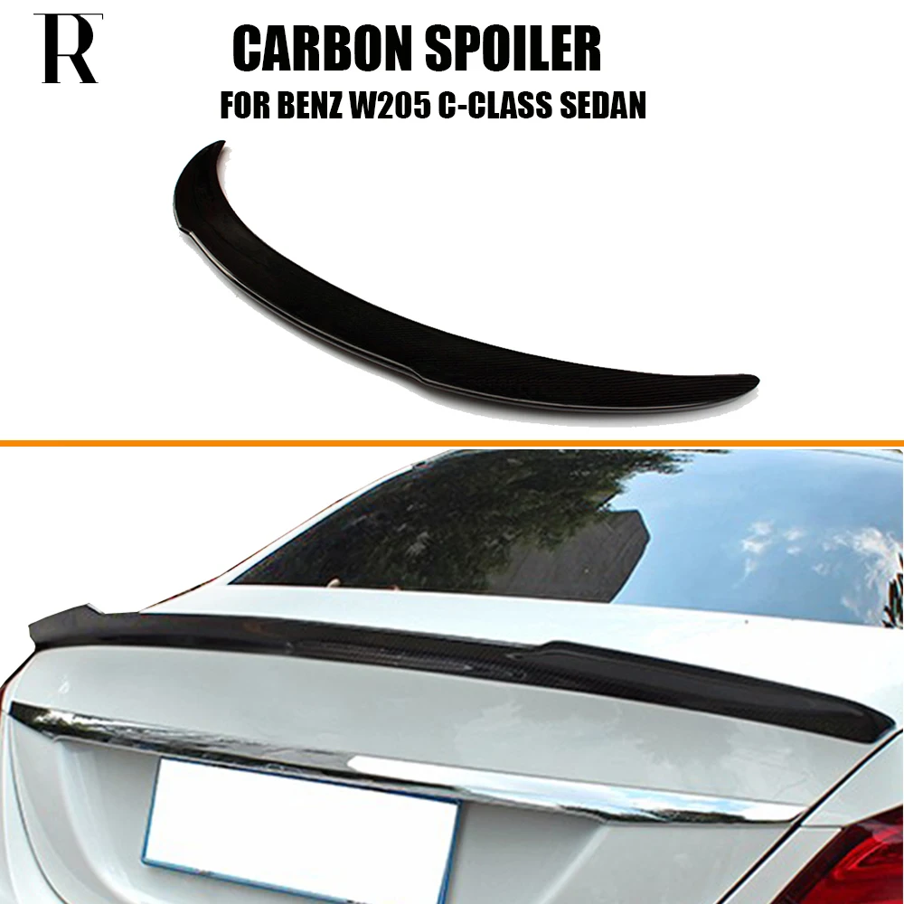 

FD Style Carbon Fiber Rear Wing for Mercedes Benz W205 C180 C200 C300 C43 C63 AMG Sedan 4 Door 2015 - 2022