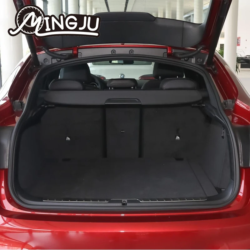 For BMW X6 F16 2015 2016 2017 2018 2019 Durable Boot Carpets Washable Trunk Storage Mat Rollable Back Box Cushion Easy Mounting