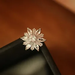 5pc/lot Luxury jewellery Cubic zirconia button for coat DIY Decorative CZ sewing buttons for cashmere Knit cardigan