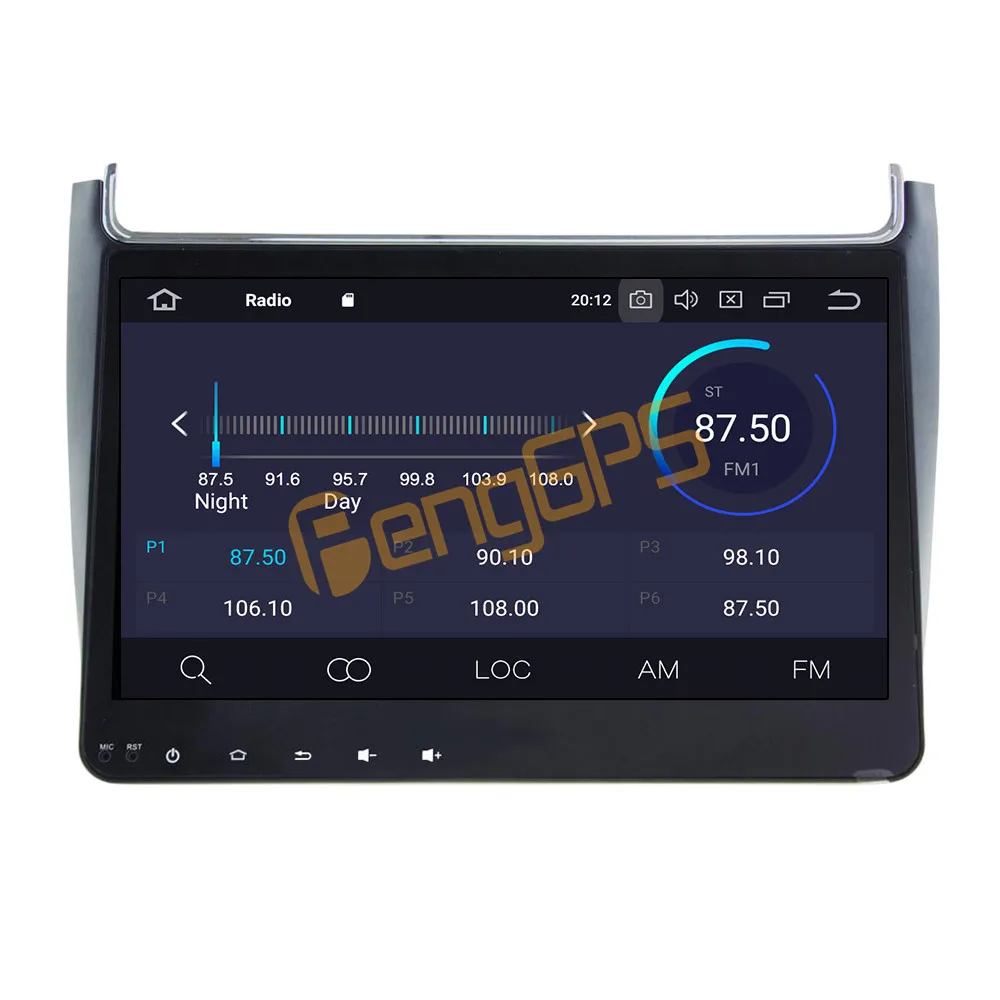 For Volkswagen VW Polo 2012 - 2016 Android Car Radio Stereo DVD Multimedia Player 2 Din Autoradio GPS Navi PX6 Unit Screen