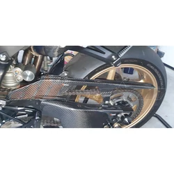 Rear Chain Guard Mud Cover Panel Fairing Cowl Yamaha R1 2009 - 2014  Full Carbon Fiber 100%