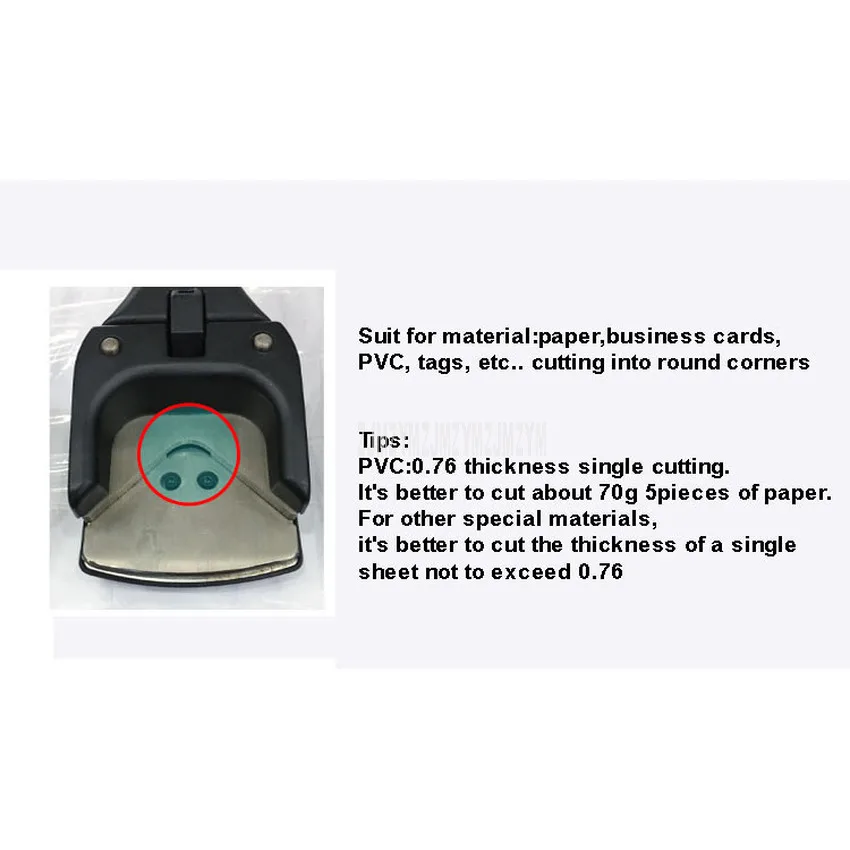Handheld R10 Kartu PVC Foto Kertas Kartu Corner Bulat Round Corner Punch Machine Cast Baja Cutter Sudut Fillet Plier